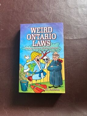 📕Books 6 for $20📕 Weird Ontario Laws by A. H. Jackson
